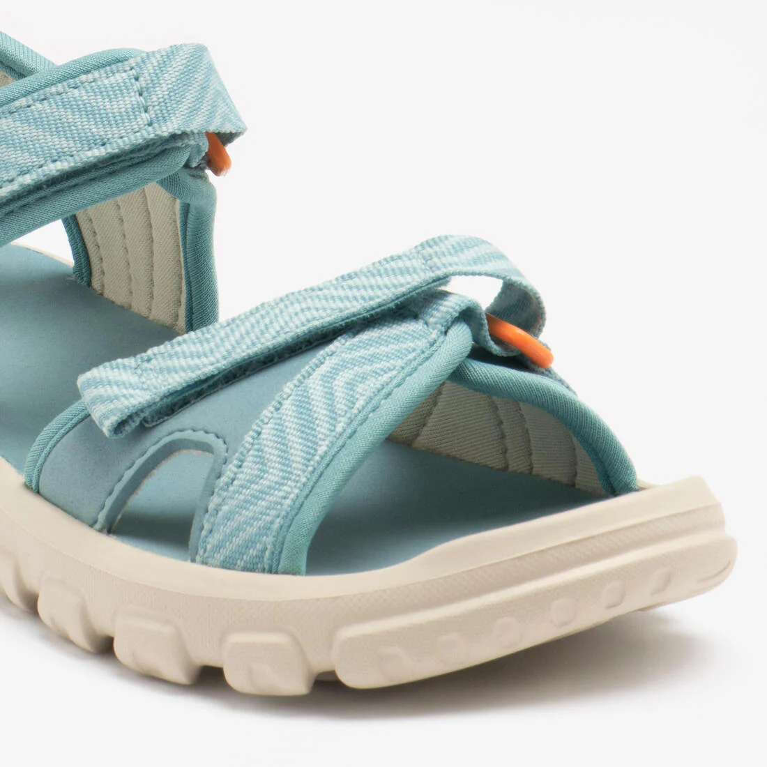SANDALIAS DE SENDERISMO NIÑOS MH100 AZUL ROSADO - Image 12
