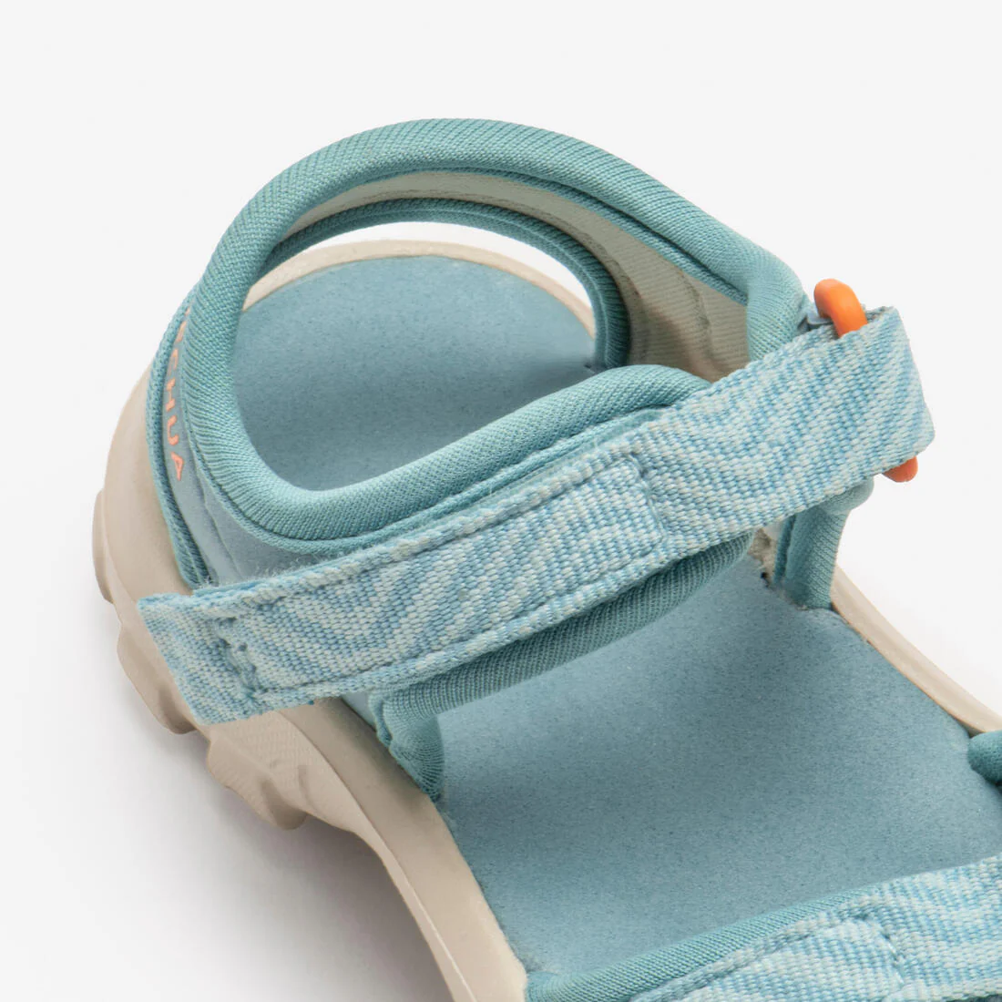 SANDALIAS DE SENDERISMO NIÑOS MH100 TW AZU Y AMARILLO - 32 A 37 - Image 14