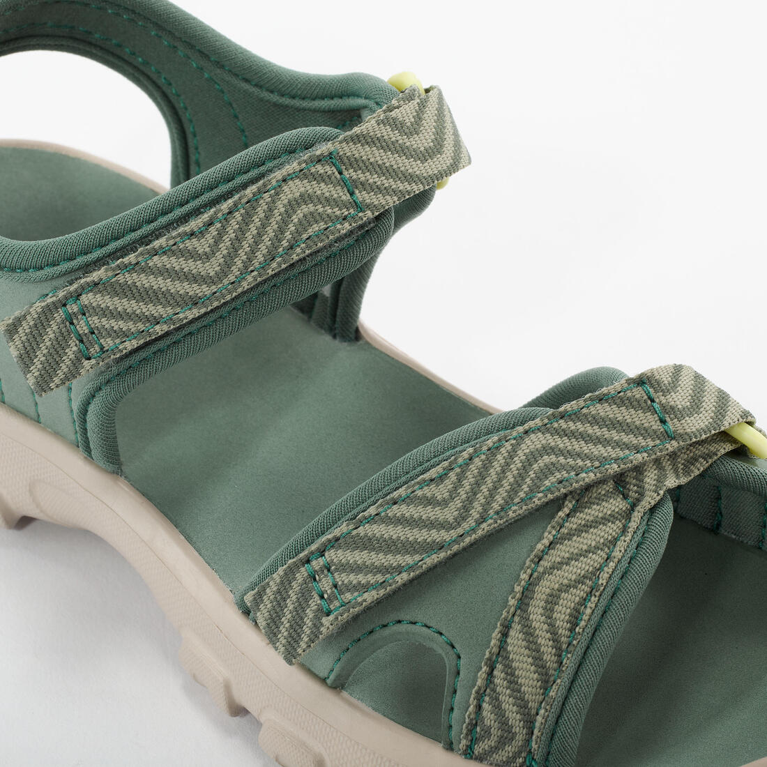 SANDALIAS DE SENDERISMO NIÑOS MH100 TW AZU Y AMARILLO - 32 A 37 - Image 7