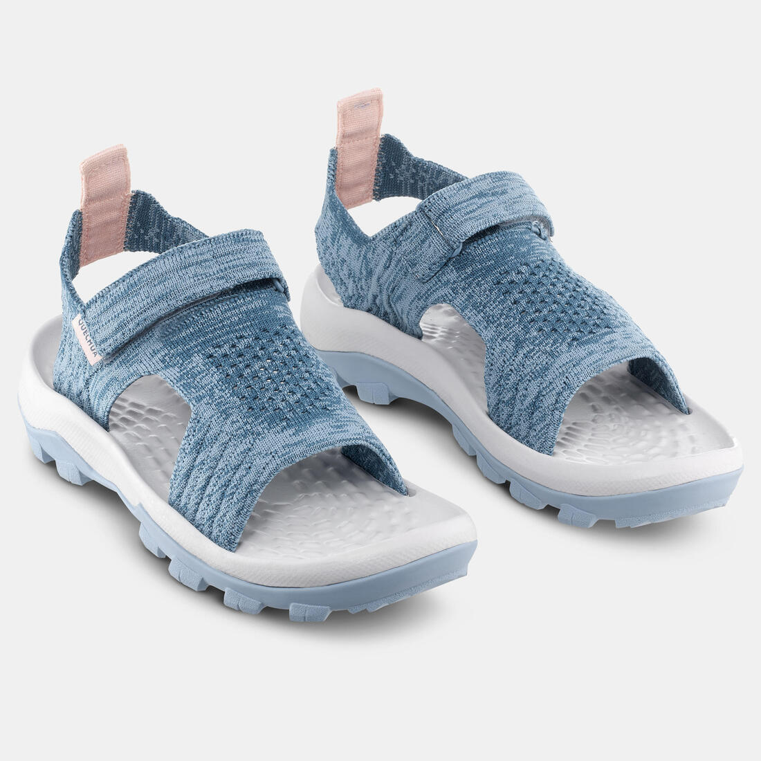 SANDALIAS DE SENDERISMO NIÑOS MH120 AZUL GRIS - Image 2
