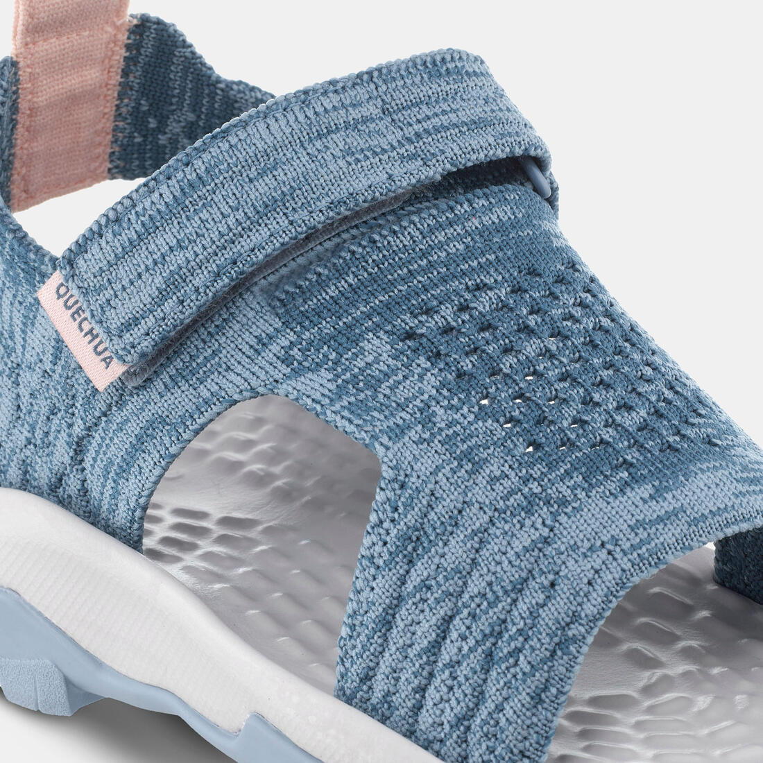 SANDALIAS DE SENDERISMO NIÑOS MH120 AZUL GRIS - Image 3