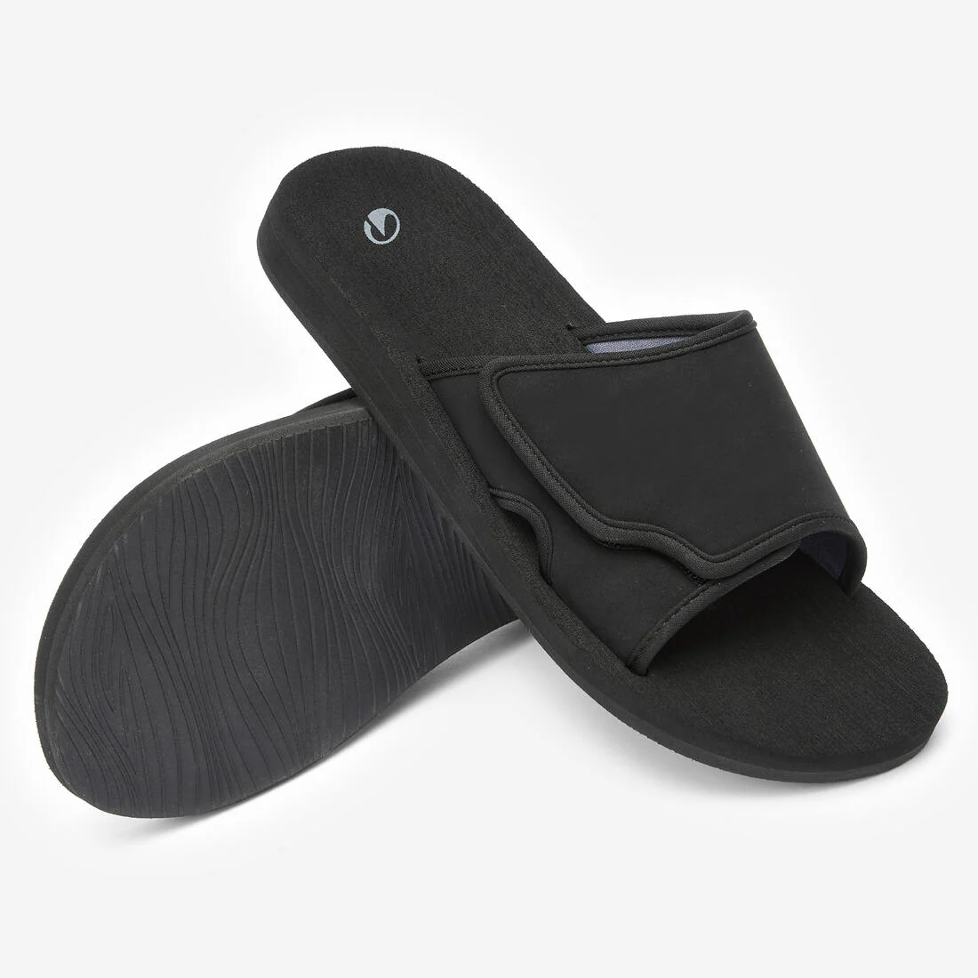 Sandalias para piscina hombre negro - 590 - Image 3