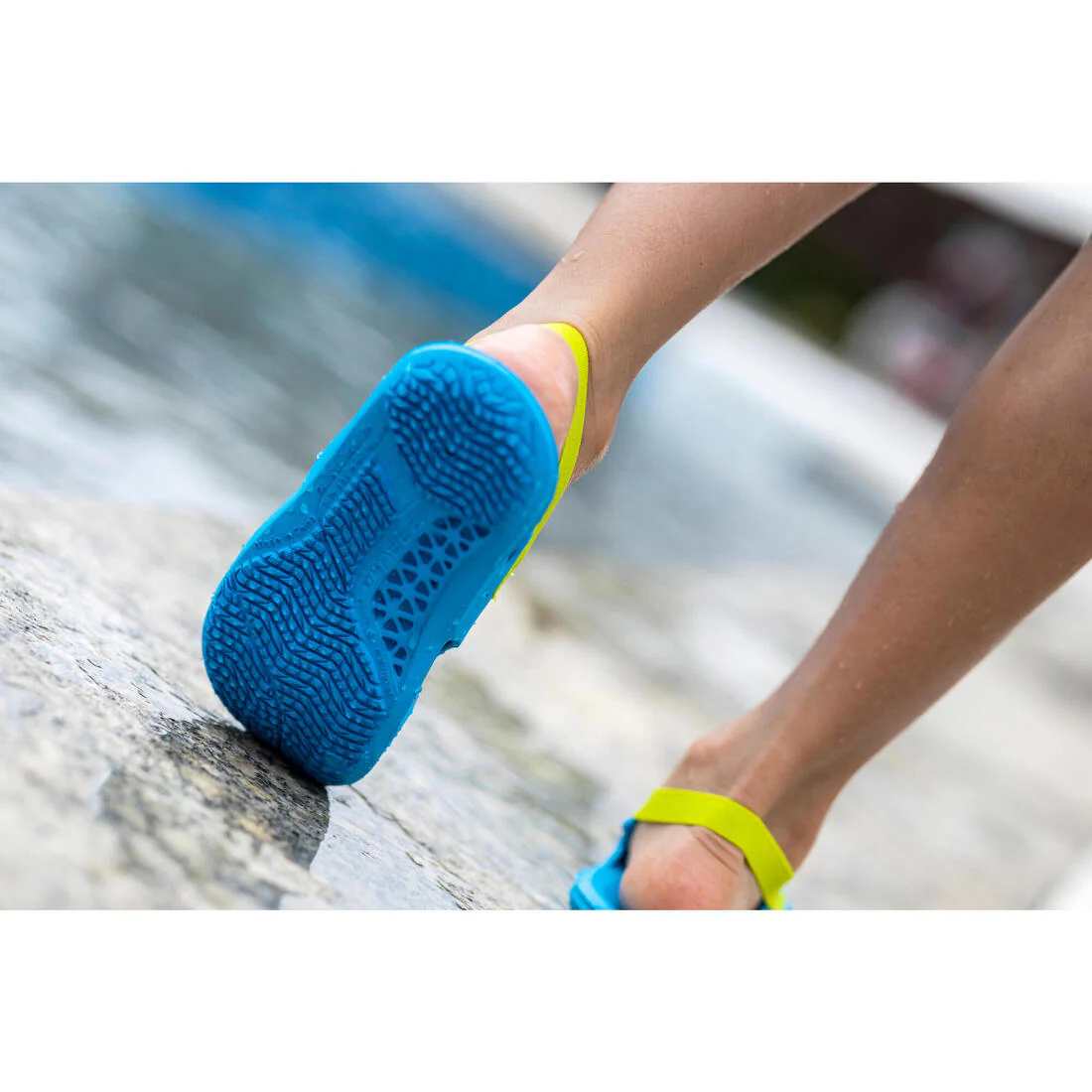 Sandalias para piscina niños celeste rosado - Slap100 - Image 11