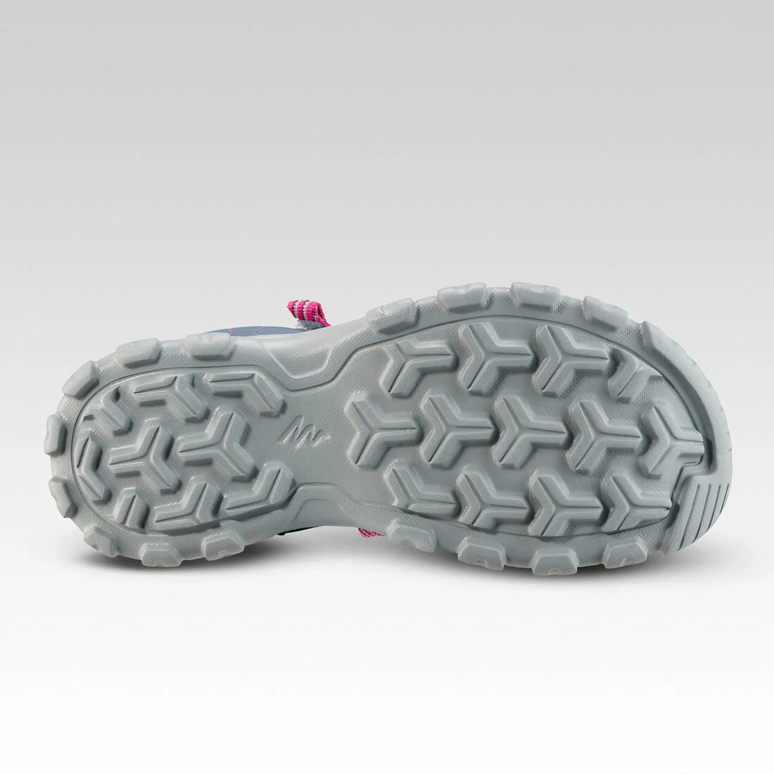 SANDALIAS SENDERISMO NIÑOS MH100 AZUL/ROSADO - Image 3