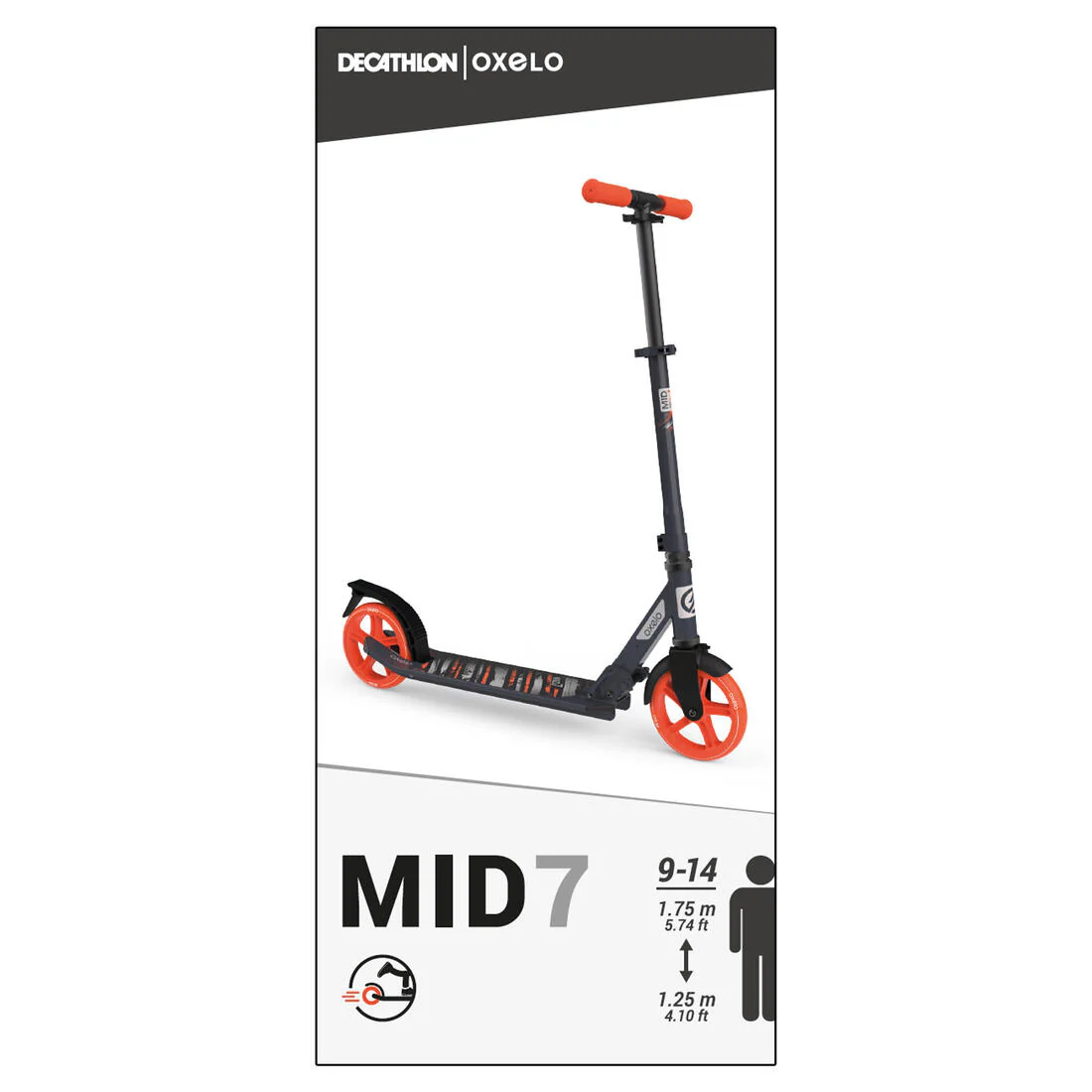 SCOOTER MID 7 AZUL MARINO NARANJA CABALLETE - Image 24
