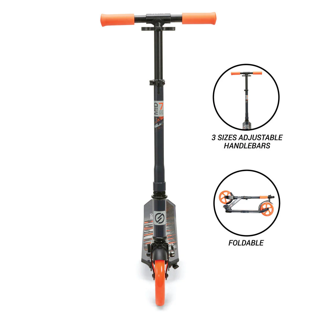 SCOOTER MID 7 AZUL MARINO NARANJA CABALLETE - Image 37