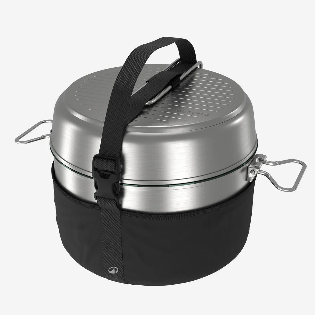 SET COCINA CAMPING 500 CAMPING ACERO INOXIDABLE 4 PERSONAS 25 PIEZAS - Image 10