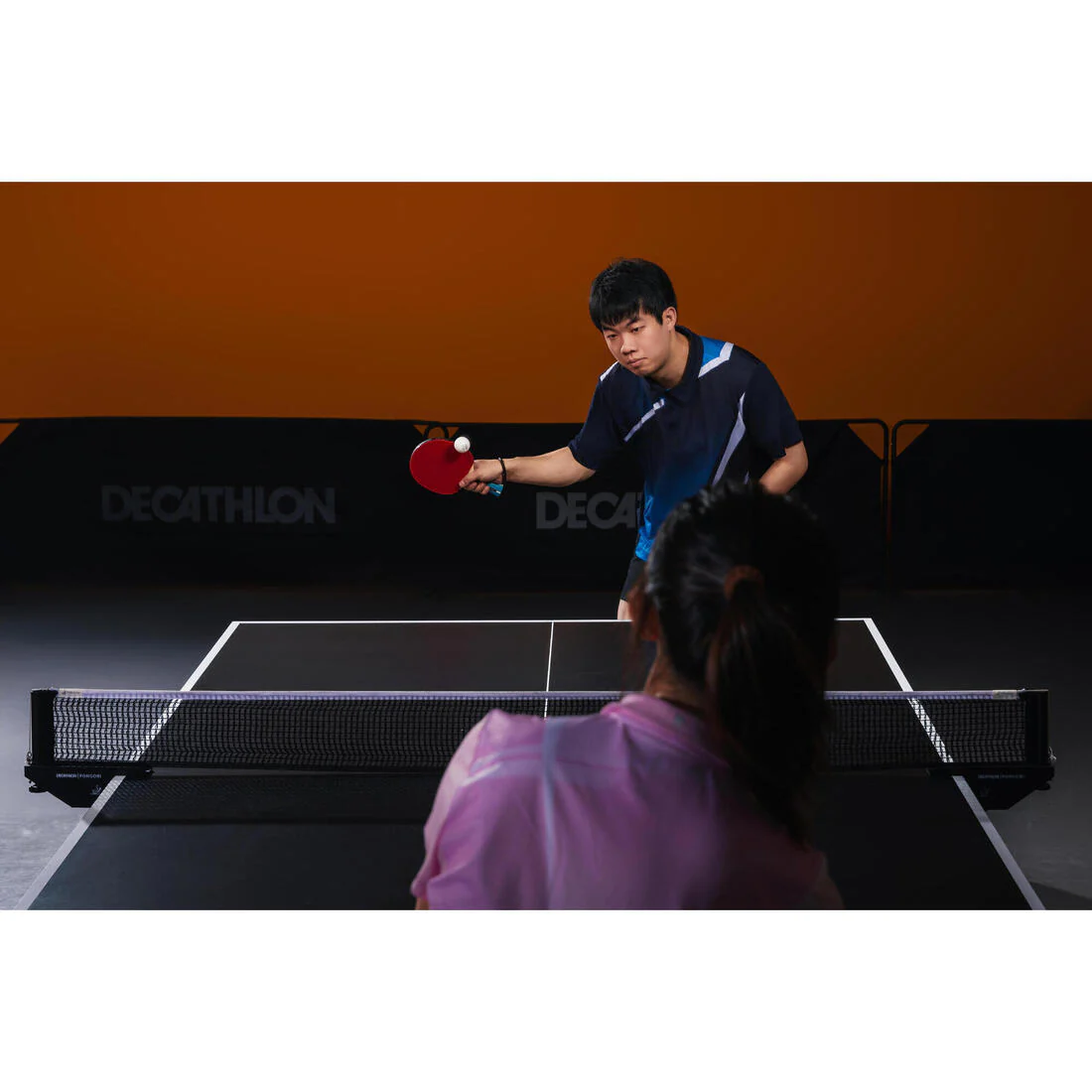 SET DE 2 PALAS TTR 100 VERSÁTIL 3* ITTF ESCUELA + PELOTAS - Image 13