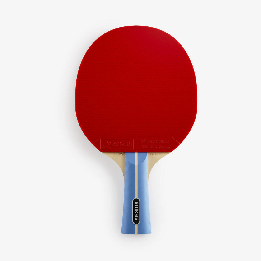 SET DE 2 PALAS TTR 100 VERSÁTIL 3* ITTF ESCUELA + PELOTAS - Image 3