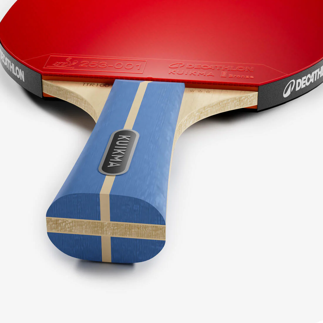 SET DE 2 PALAS TTR 100 VERSÁTIL 3* ITTF ESCUELA + PELOTAS - Image 7