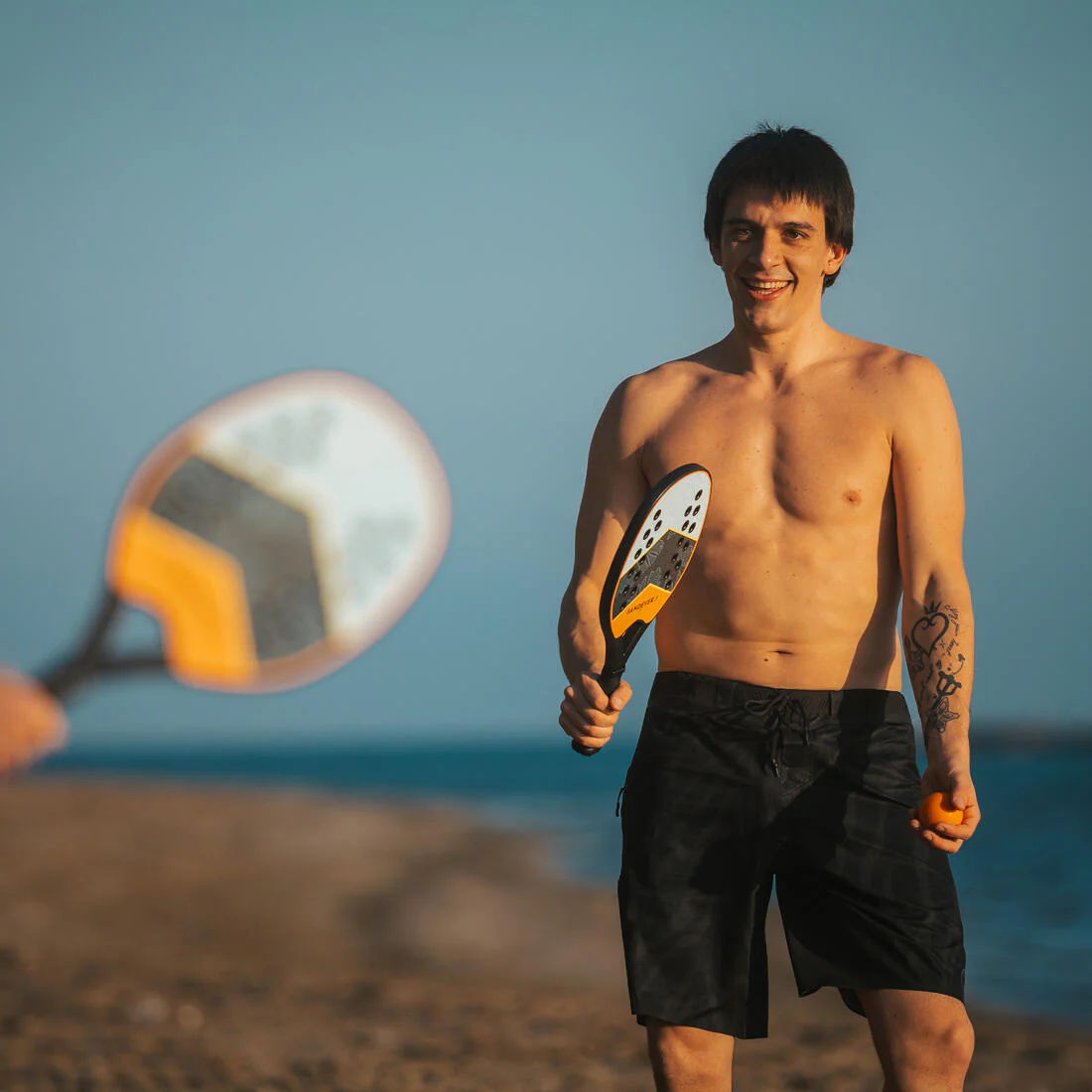 SET DE PALETAS DE TENIS PLAYA BTR160 OV - Image 10