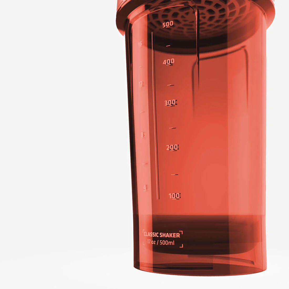 SHAKER 500 ML CON TAMIZ ROJO - Image 7