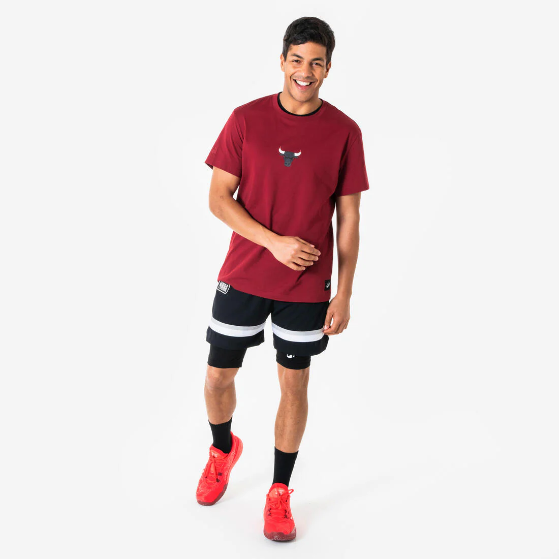 SHORT DE BÁSQUETBOL ADULTO NBA NEGRO - Image 4