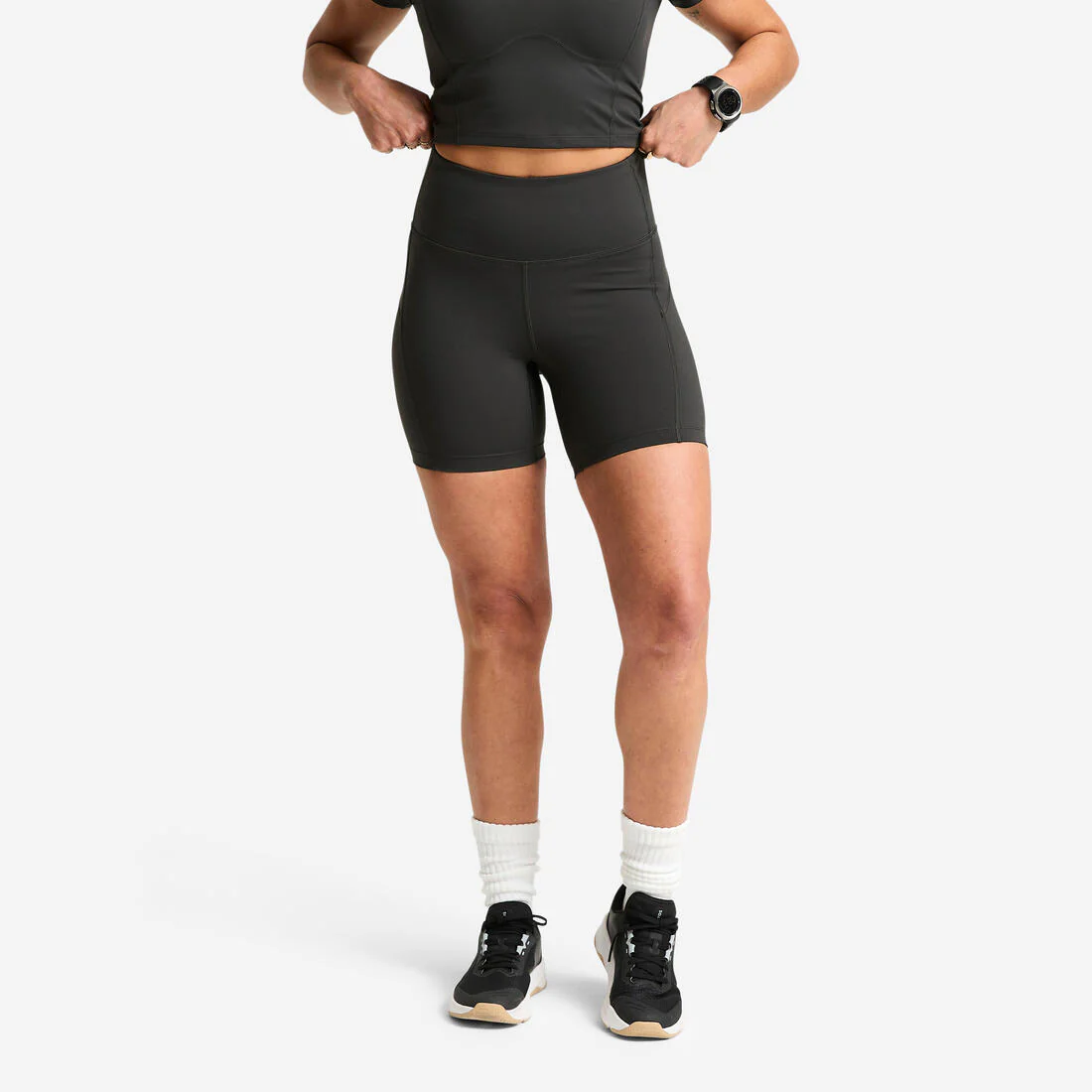SHORT DEPORTIVO MUJER TIRO ALTO - Image 2