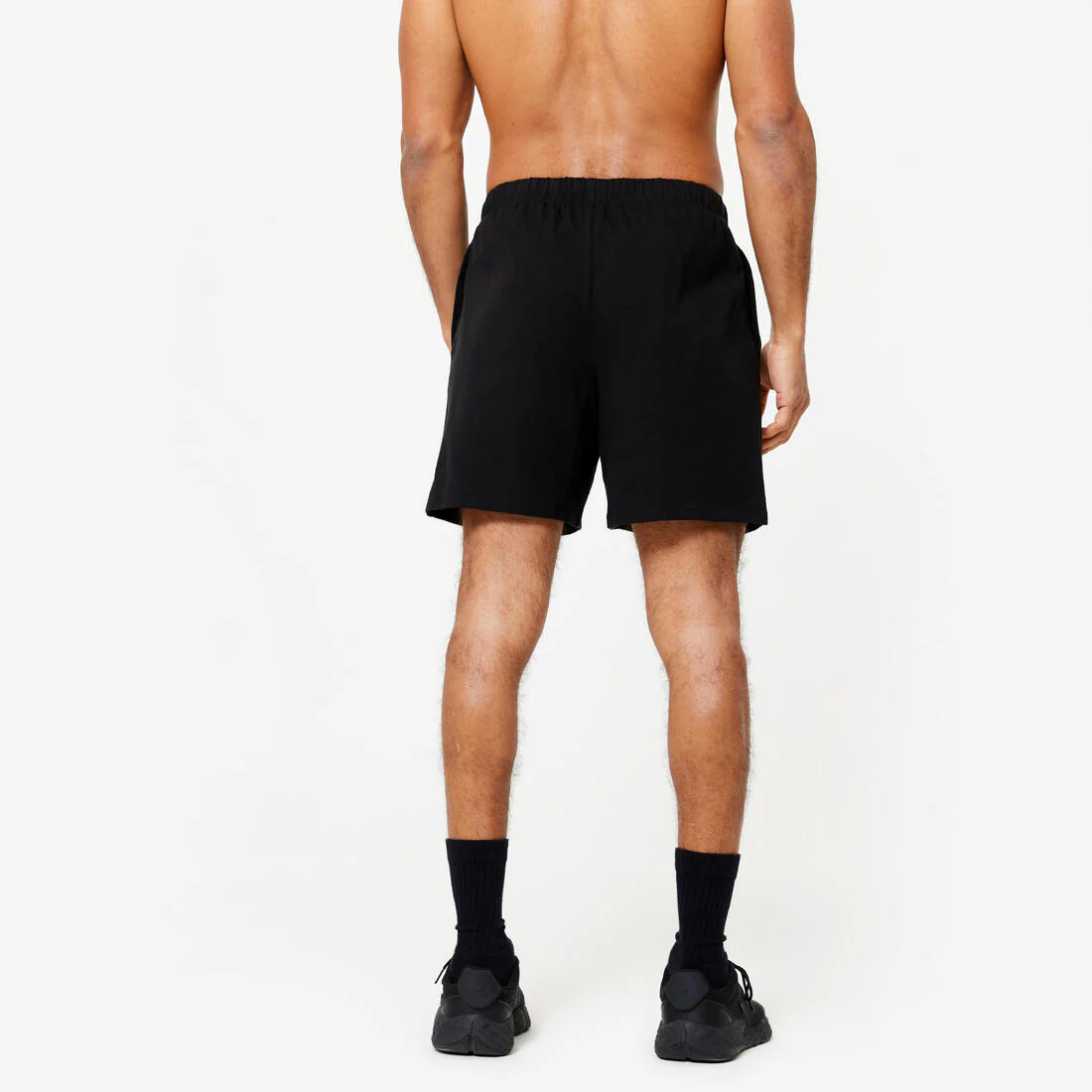 SHORT FITNESS HOMBRE 100 NEGRO - Image 4