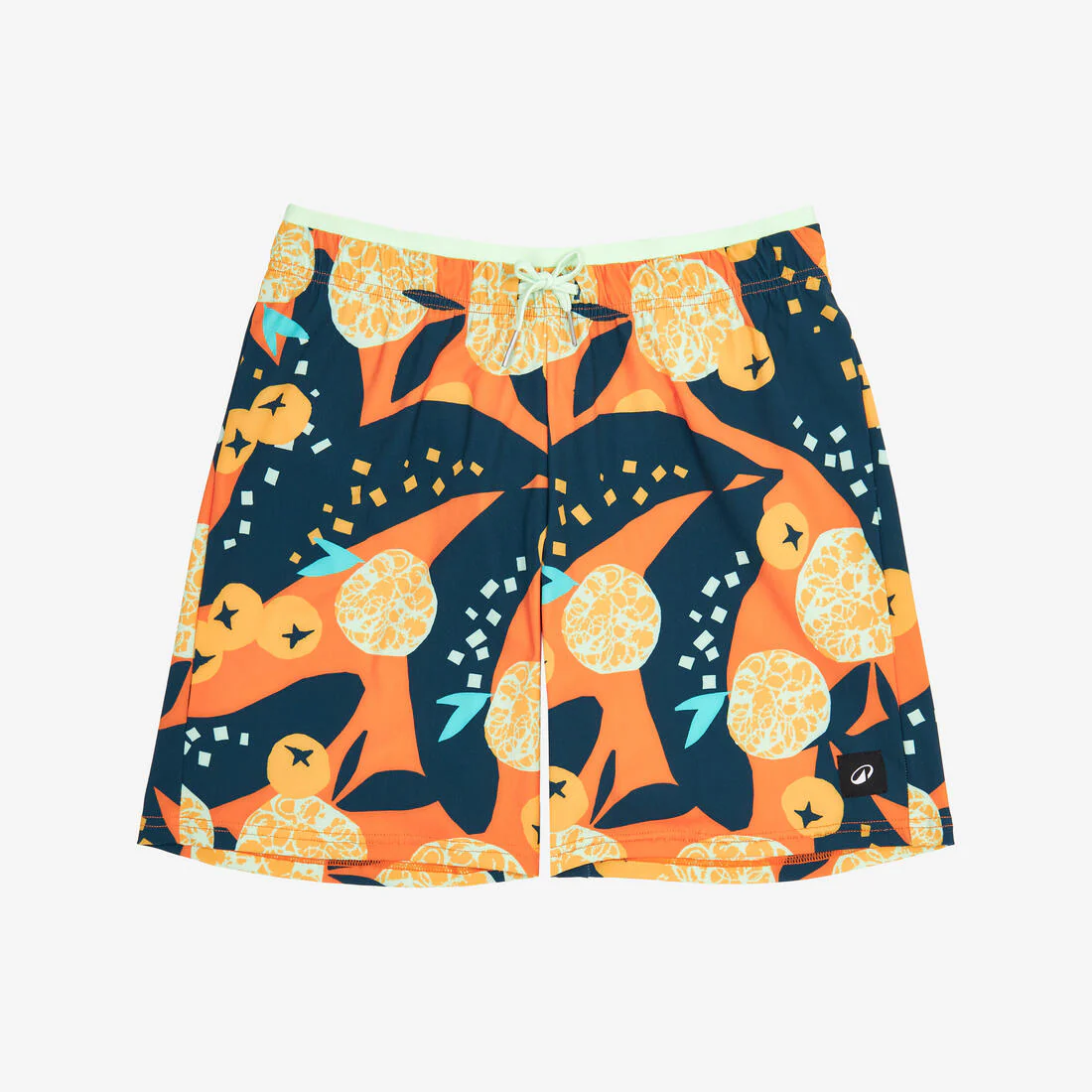 Short natación niño naranjo estampado - 100 - Image 11