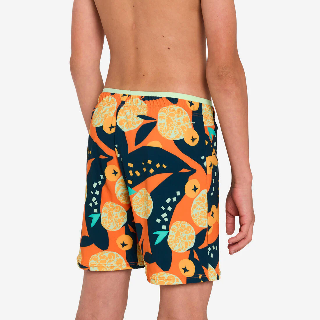 Short natación niño naranjo estampado - 100 - Image 5