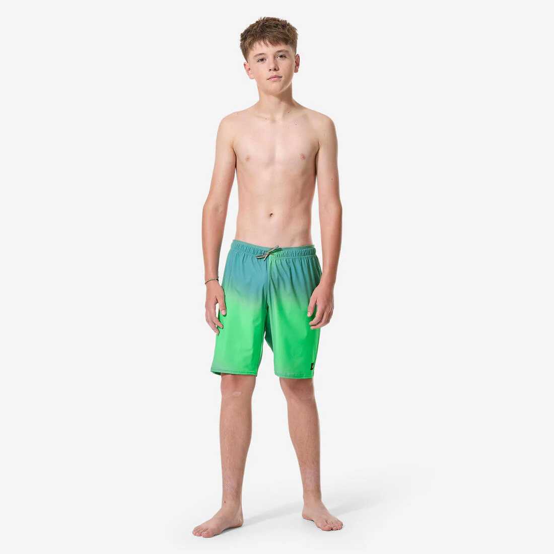 Short natación niño naranjo estampado - 100 - Image 6