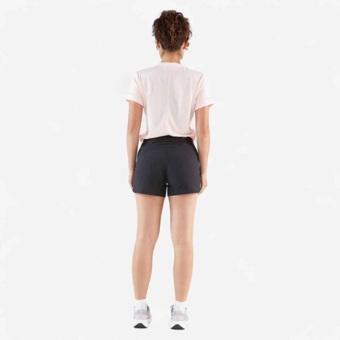 SHORT RUNNING MUJER RUN100 NEGRO - Image 7