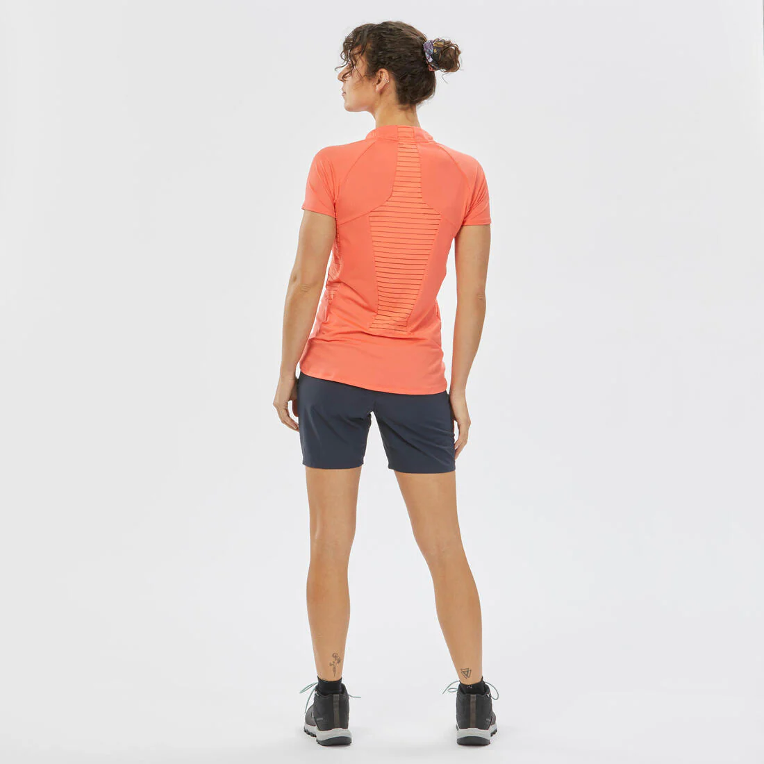 SHORT SENDERISMO MUJER MH100 AZUL - Image 3