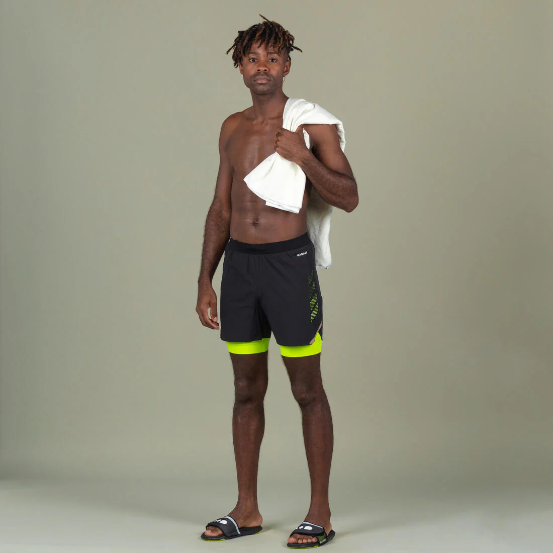 Short traje de baño hombre negro - Fiti500 - Image 2