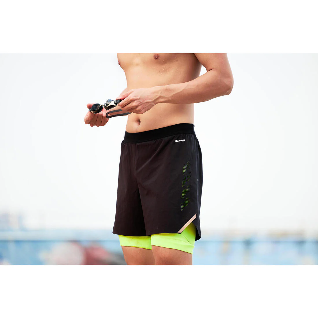 Short traje de baño hombre negro - Fiti500 - Image 8
