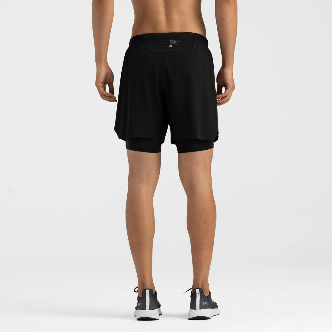 SHORTS 2 EN 1 HOMBRE RUN 500 - Image 2