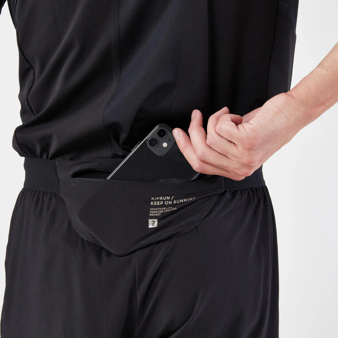 SHORTS 2 EN 1 HOMBRE RUN 500 - Image 6