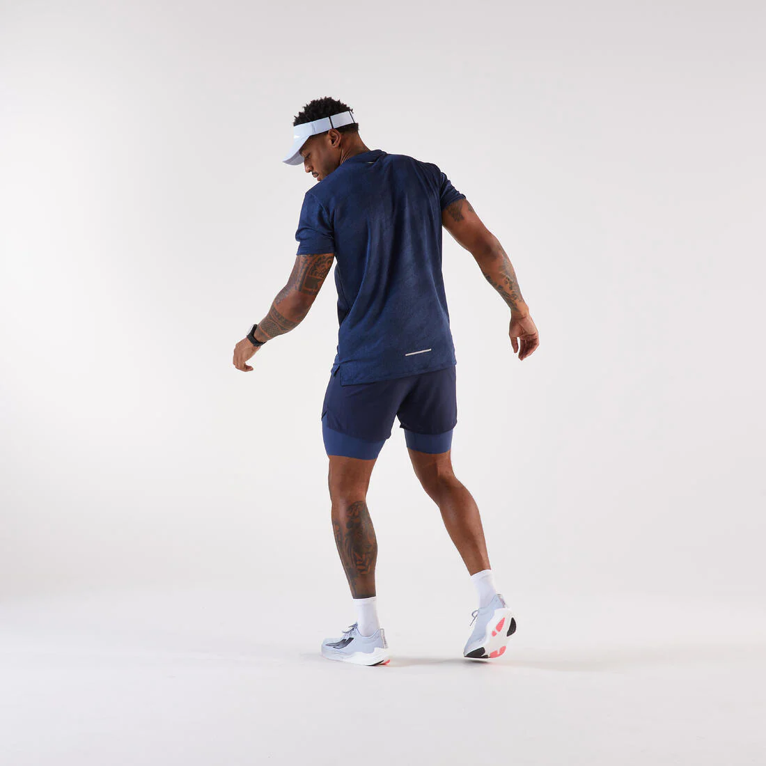 SHORTS 2 EN 1 RUNNING HOMBRE RUN 500 CONFORT - Image 13