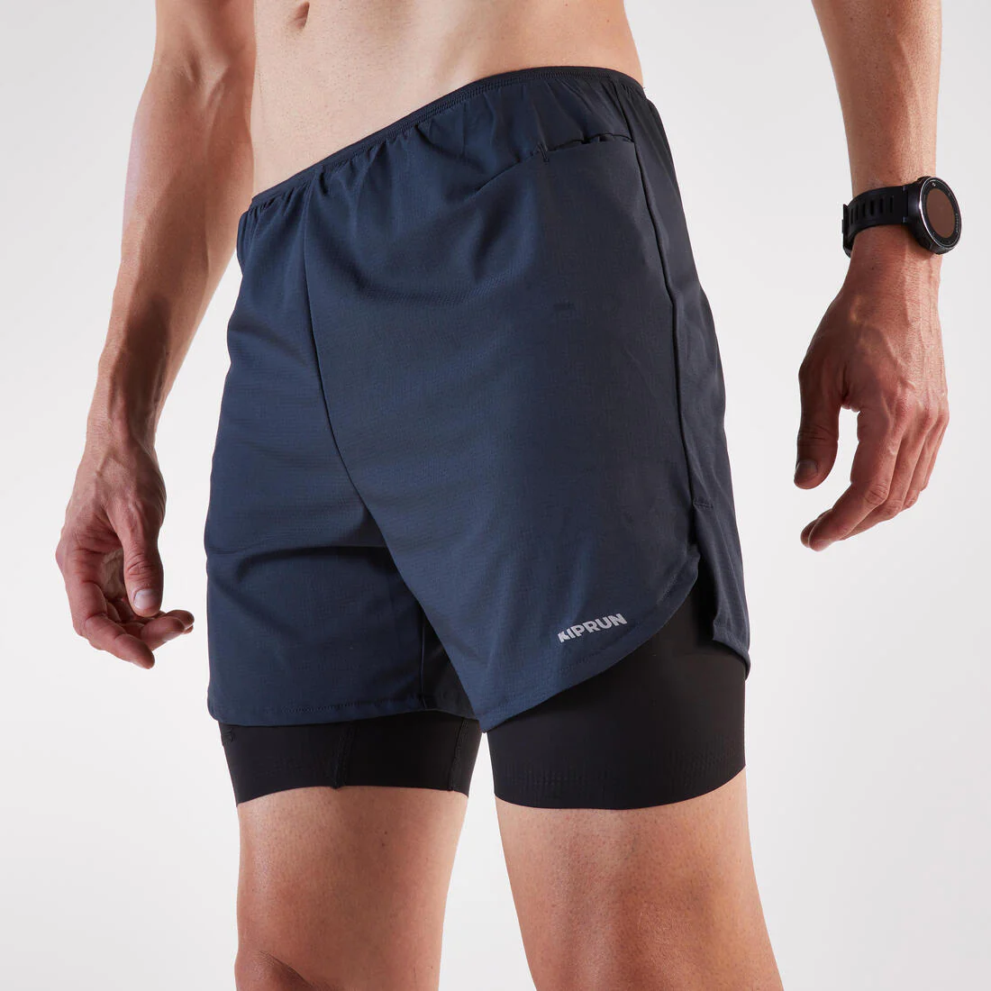 SHORTS 2 EN 1 RUNNING HOMBRE RUN 500 CONFORT - Image 16