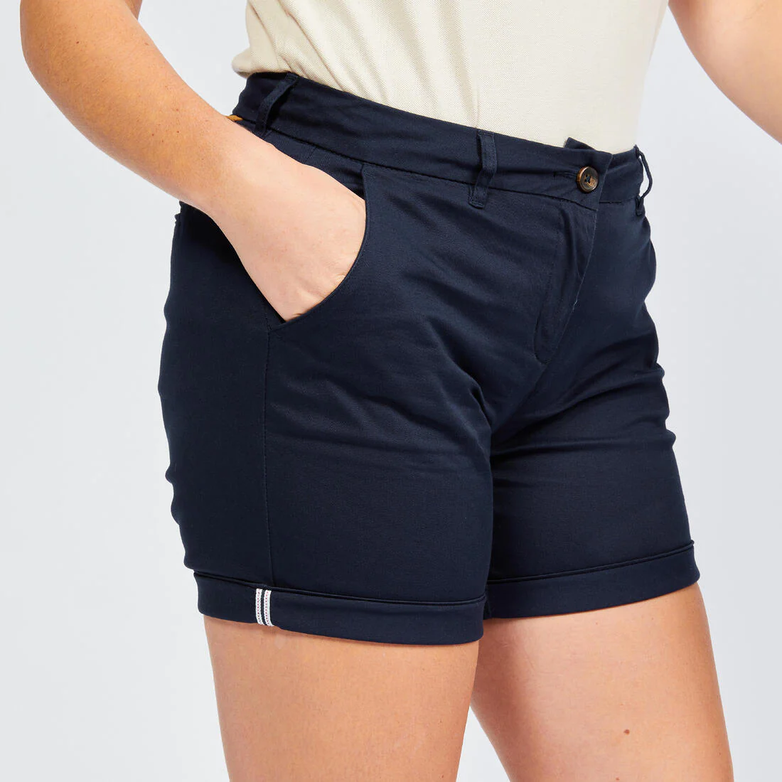 SHORTS CHINO DE GOLF MUJER MW500 - Image 6