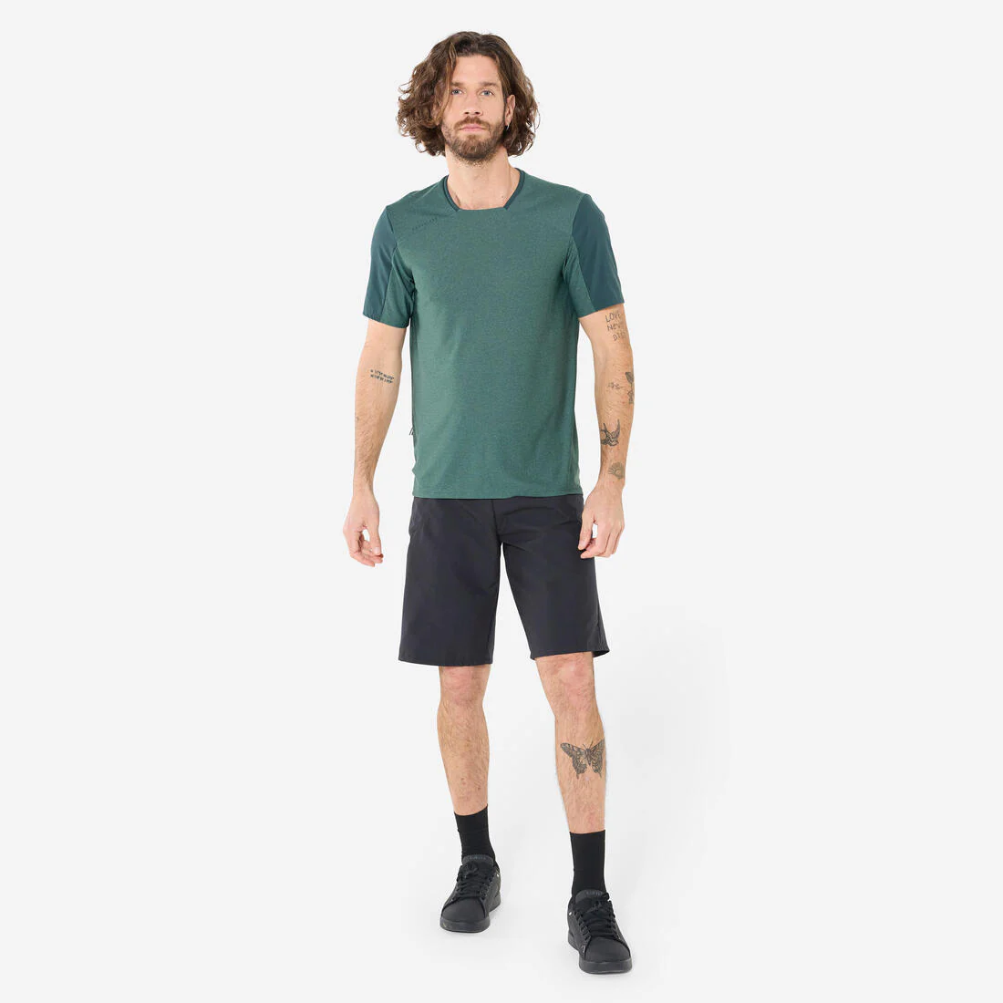 SHORTS CICLISMO MTB ESSENTIAL HOMBRE NEGRO - Image 2