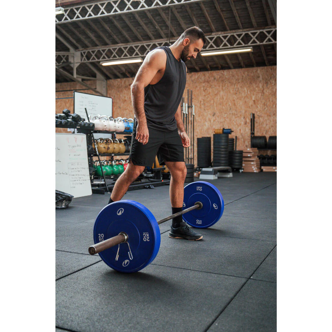 Shorts Cross Training Hombre Transpirable Bolsillos Cierre - Image 13