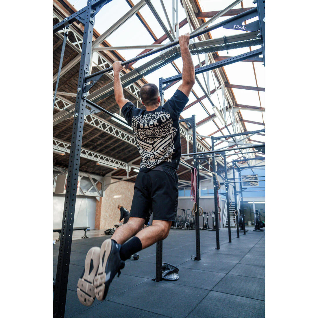 Shorts Cross Training Hombre Transpirable Bolsillos Cierre - Image 17