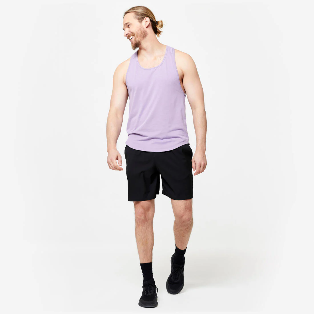 Shorts Cross Training Hombre Transpirable Bolsillos Cierre - Image 3