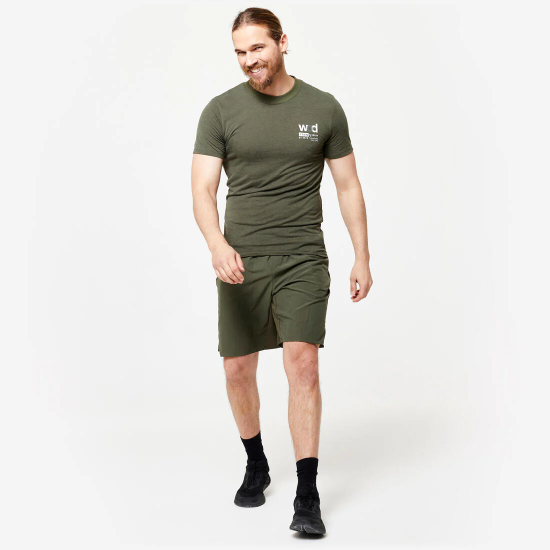 Shorts Cross Training Hombre Transpirable Bolsillos Cierre - Image 4