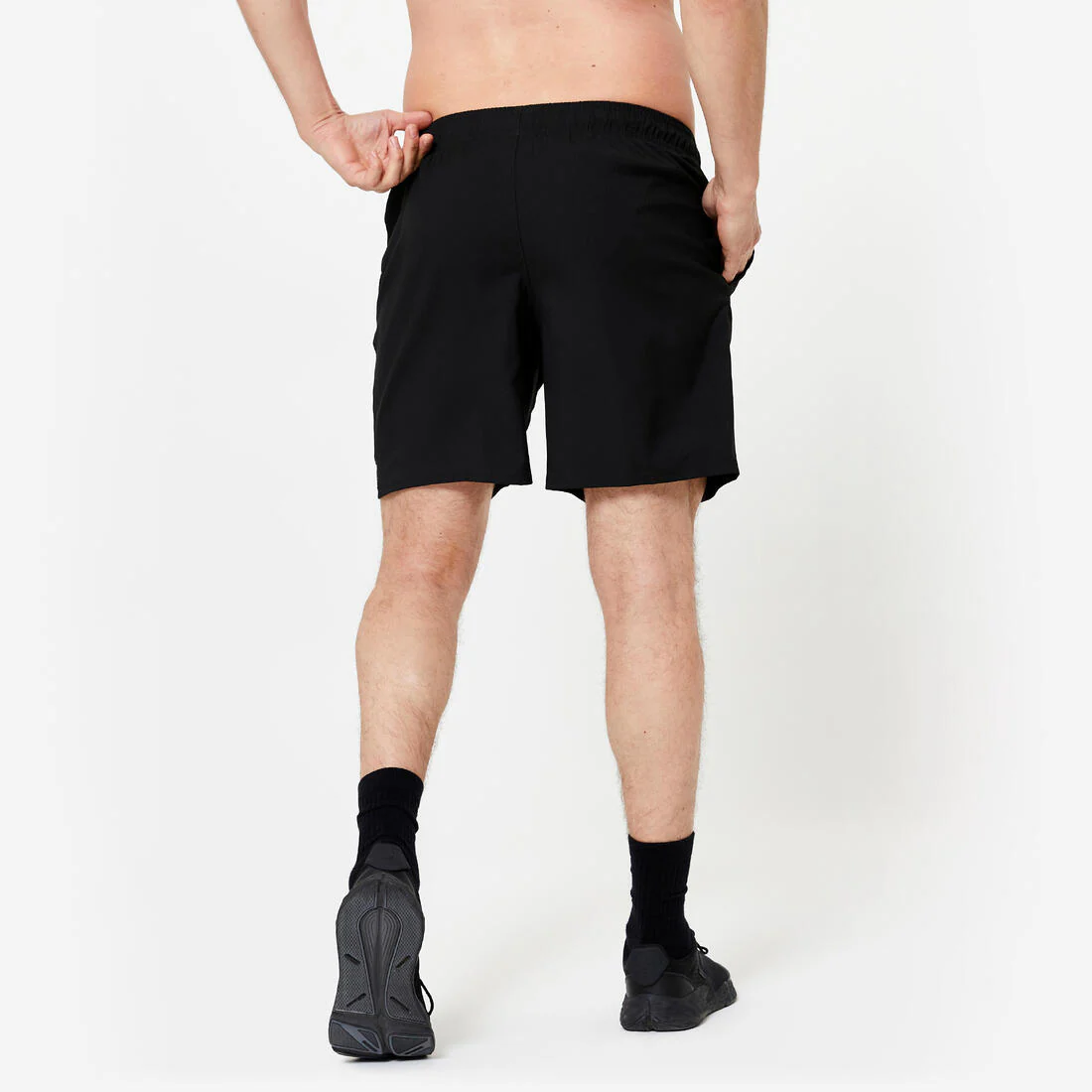 Shorts Cross Training Hombre Transpirable Bolsillos Cierre - Image 8