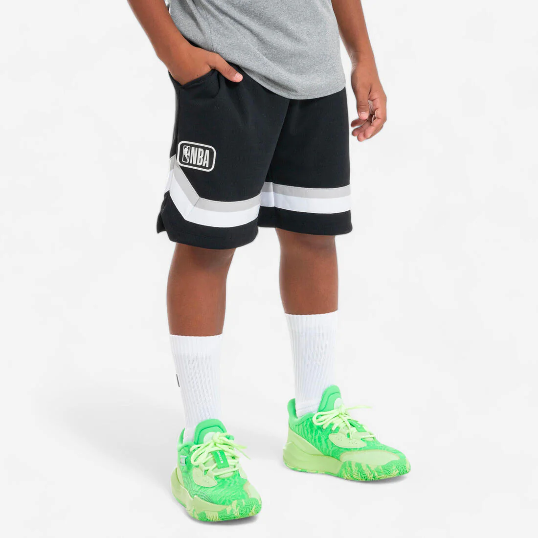 SHORTS DE BÁSQUETBOL NBA NIÑO SH 900 JR - Image 5