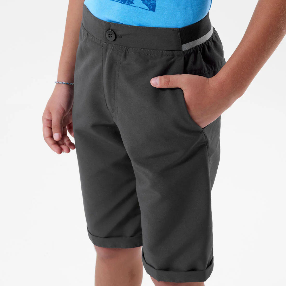 SHORTS DE SENDERISMO NIÑOS MH100 TW - Image 6