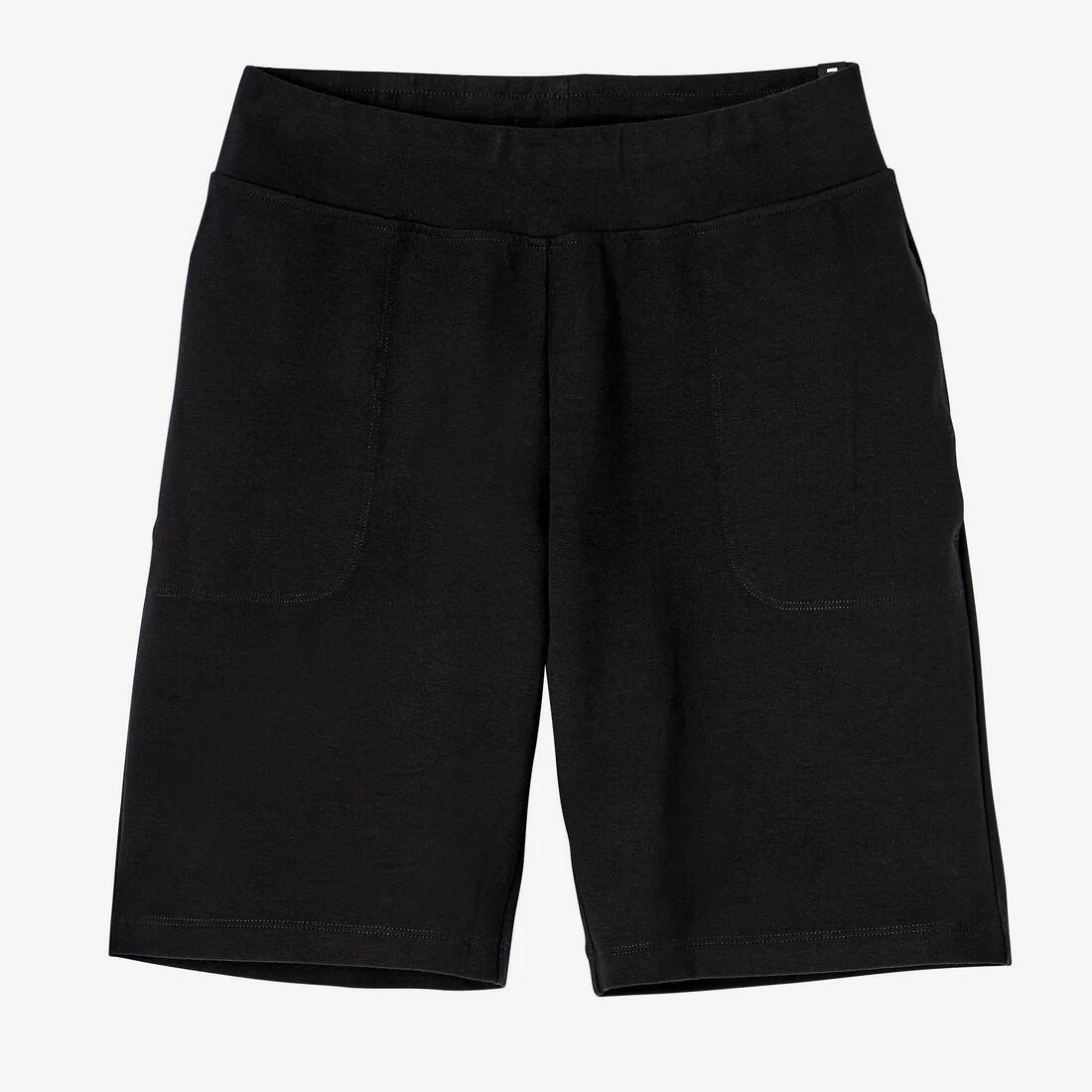 SHORTS FITNESS 500 MUJER NEGRO BOLSILLOS RECTO - Image 5