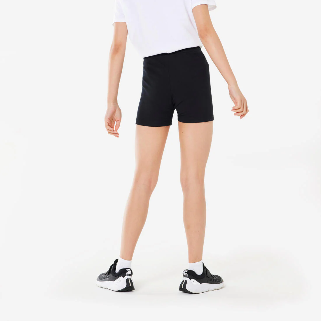 SHORTS MÚLTIPLES DEPORTES NIÑOS NEGRO ALGODÓN - Image 4