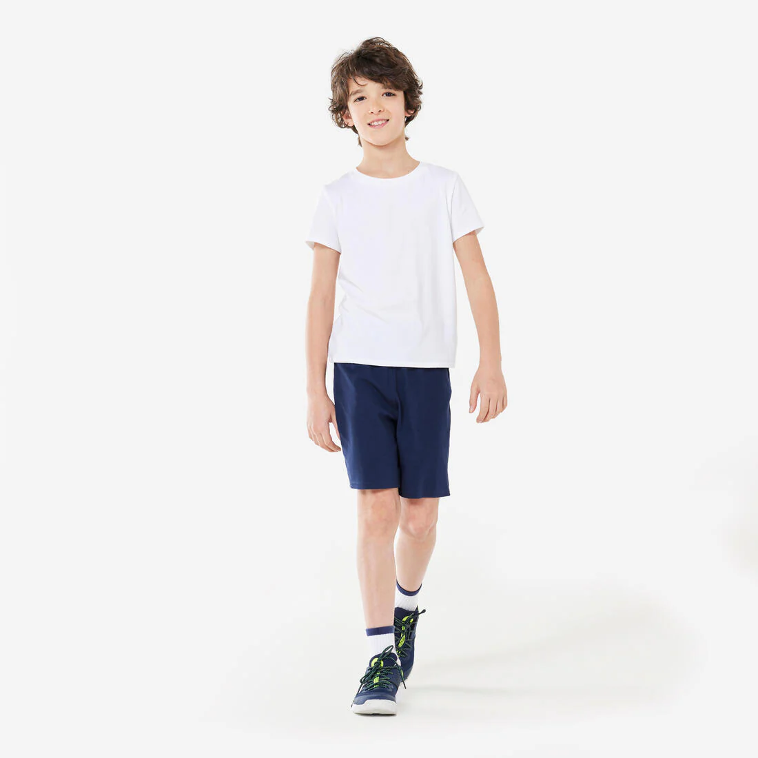 SHORTS NIÑOS ALGODÓN AZUL MARINO - Image 2