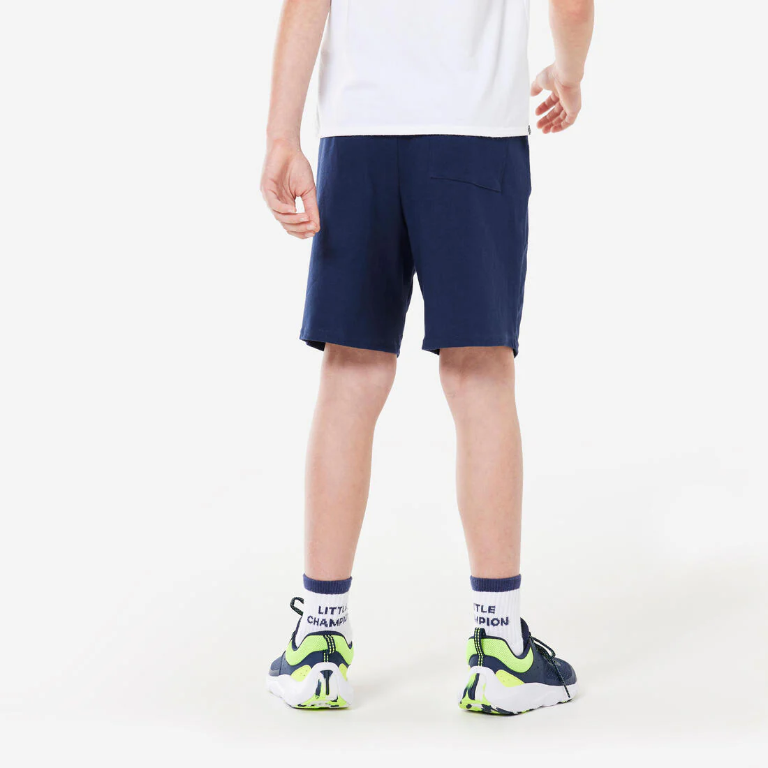 SHORTS NIÑOS ALGODÓN AZUL MARINO - Image 4