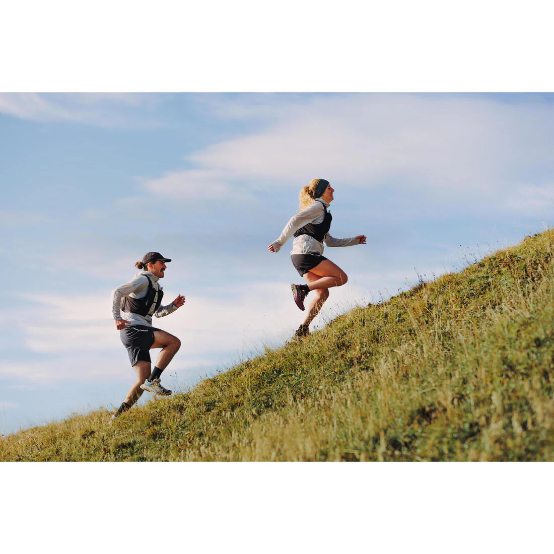 SHORTS TRAIL RUNNING HOMBRE KIPRUN RUN 900 ULTRA GRIS - Image 14