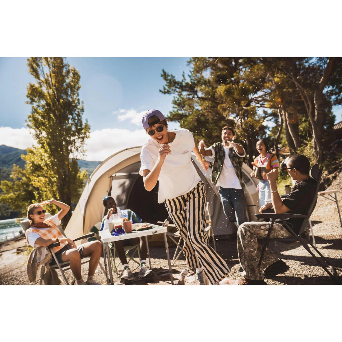 SILLA CAMPING PLEGABLE RECLINABLE - Image 10
