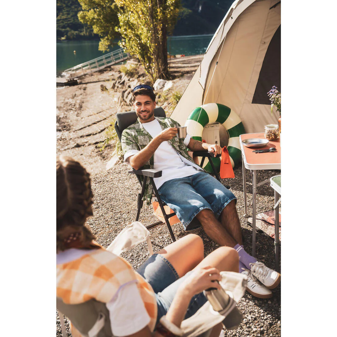 SILLA CAMPING PLEGABLE RECLINABLE - Image 3