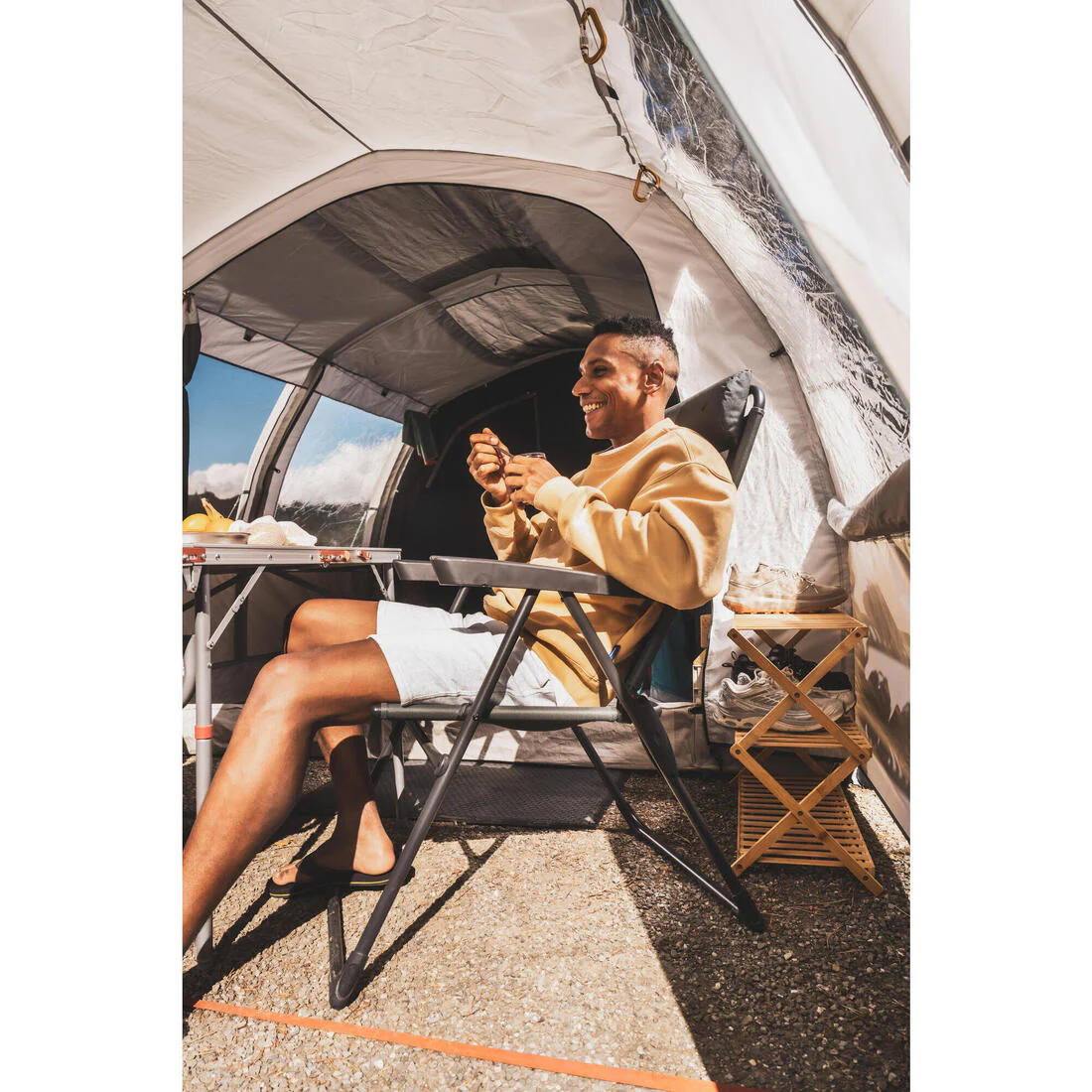 SILLA CAMPING PLEGABLE RECLINABLE - Image 9