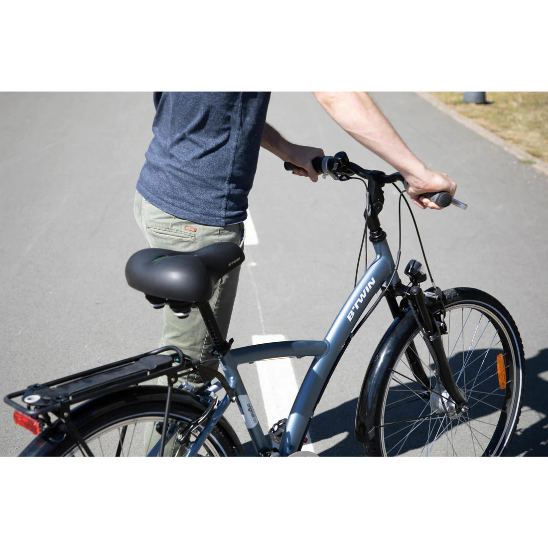 SILLÍN BICICLETA 90° GEL XL - Image 2