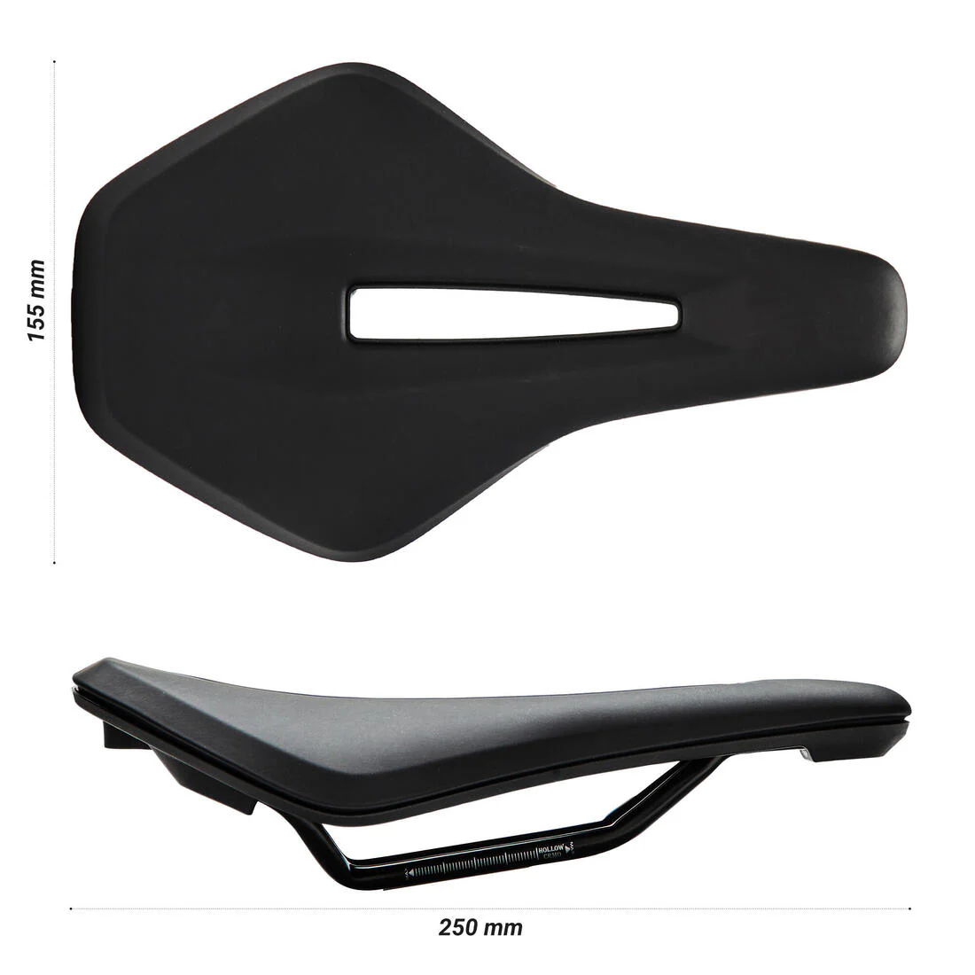 SILLÍN BICICLETA CARRETERA/MTB LIGHT UNISEX 155 MM - Image 3
