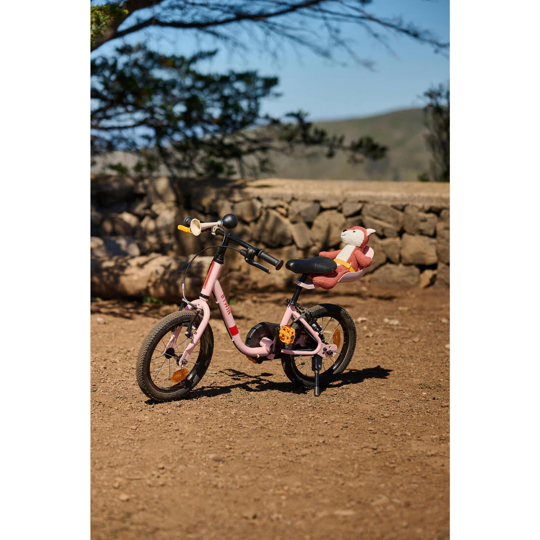 SILLITA PELUCHE ROSADO BICICLETA INFANTIL - Image 14